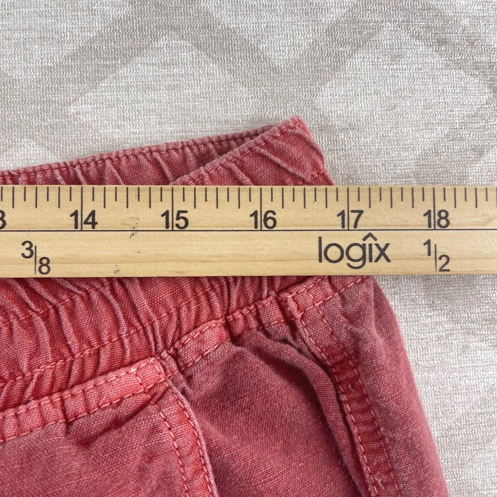 Men's Cargo Shorts - Washed Red - Picture 3 of 8